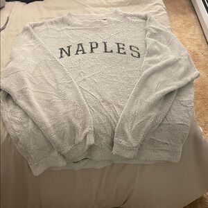 Gray Naples Fleece Sweatshirt
